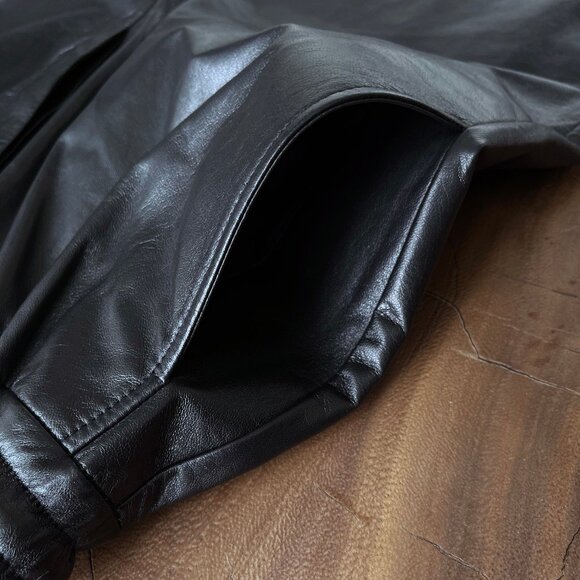 Jil Sander: EU46 $4000 Butter Soft Ovine Lamb Leather Runway Shorts SS24 - Picture 14 of 16